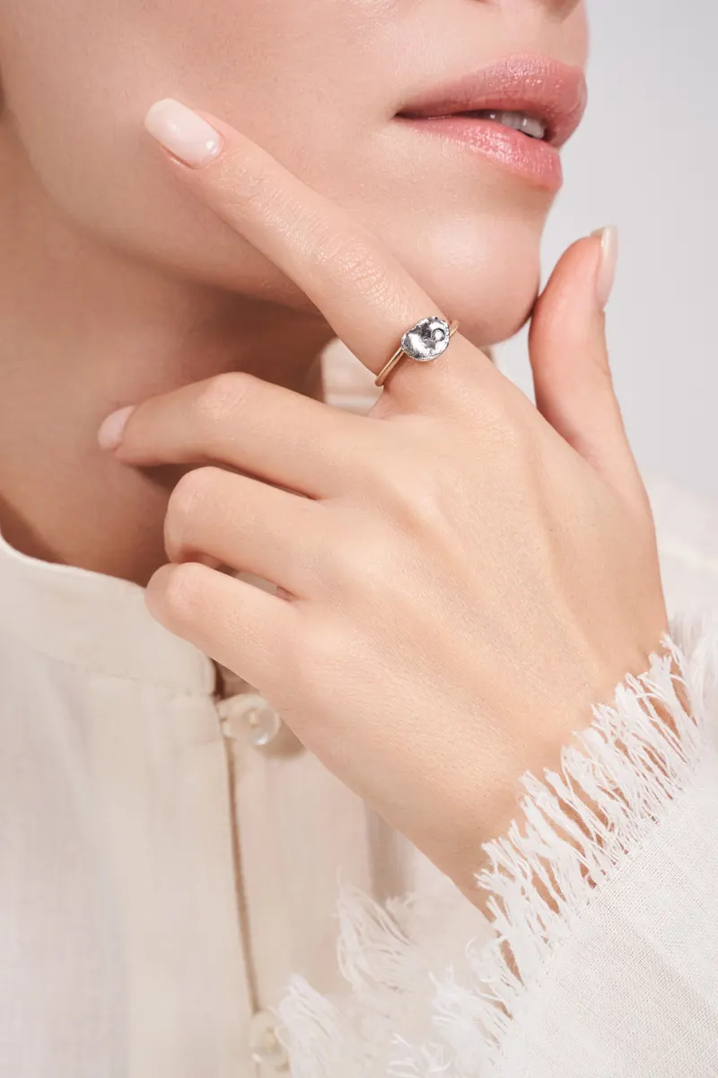 Mosi Jewelry Age of Lights koleksiyonu, kare 10: yüzük model imaj çekimi, Ankara takı fotoğrafçısı Şems Erik