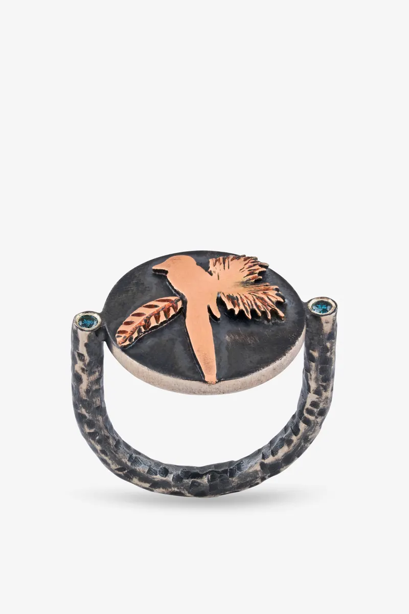 Mosi Jewelry Fairytale koleksiyonu, kare 3: yüzük beyaz fonda ürün katalog çekimi, Ankara takı fotoğrafçısı Şems Erik