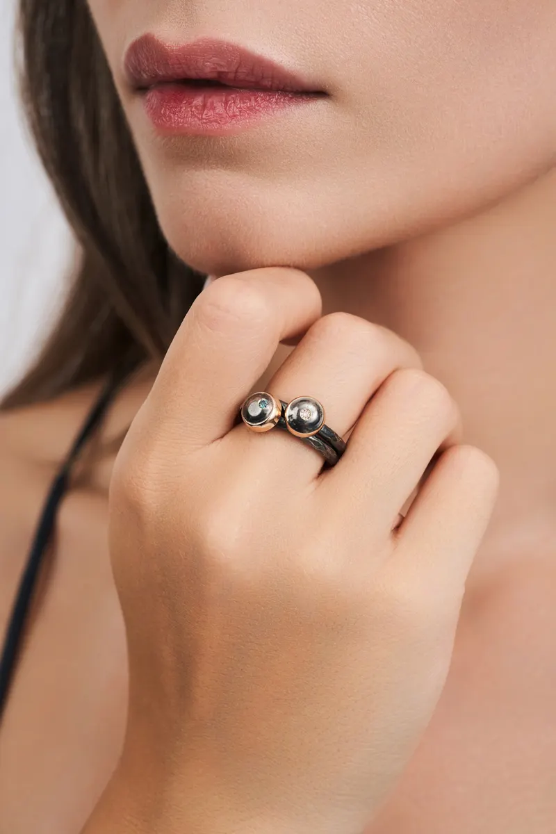 Mosi Jewelry Rigel koleksiyonu, kare 10: yüzük model imaj çekimi, Ankara takı fotoğrafçısı Şems Erik